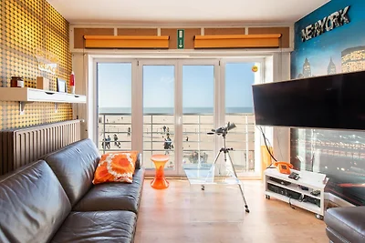 Vintage appartement met zeezicht in Oostende
