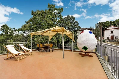 Wohnung in Portacomaro mit Garten