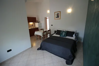 Appartement aan zee met terras voor 4...