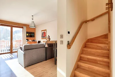 Wohnung in Vars-les-Claux mit Bergblick