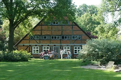 Historic half-timbered house Uhlenhorst