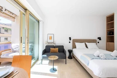 Studio mit Terrasse, 2 Minuten von der Croise...