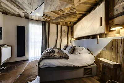 Apartment in Tignes mit Seeblick und Spa