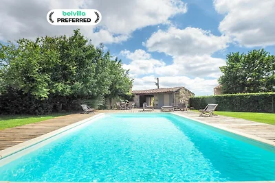 Ferienhaus mit Pool in Saint-Laurent