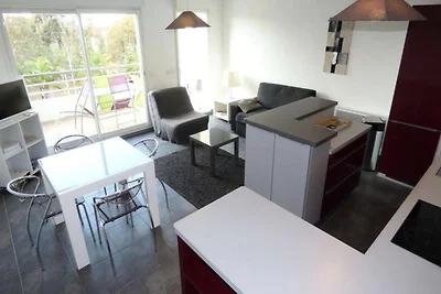 Wohnung in Les Sablettes mit Meerblick