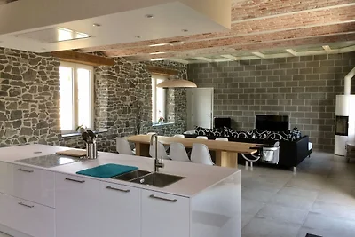 Ferienhaus in Achet mit Garten
