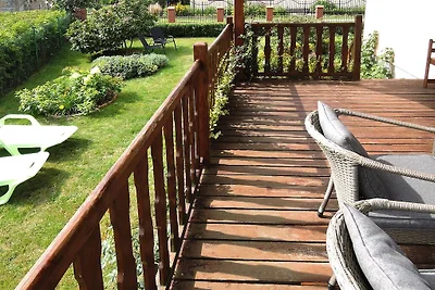 Ferienhaus in Dargobadz mit umzהuntem Garten