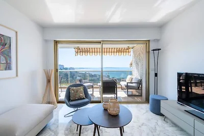 3-Zimmer-Apartment mit Meerblick und Pool – C...