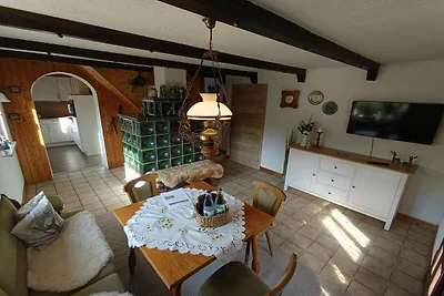 Ferienhaus in Oberschönau mit Bergblick