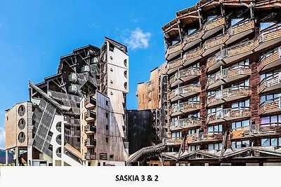 Studio in Avoriaz mit Talblick