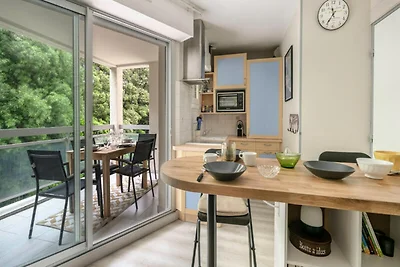 Apartment in der Nähe des Strandes von Montbe...