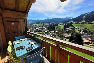 Chalet in Chavannes mit Panoramablick