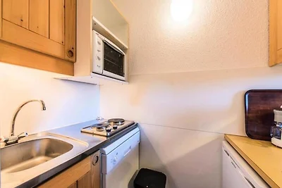 Studio in Valmorel mit Bergblick