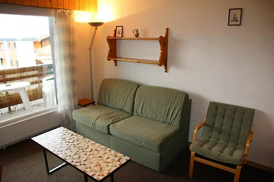 Gezellige studio in Veysonnaz met skiopslag