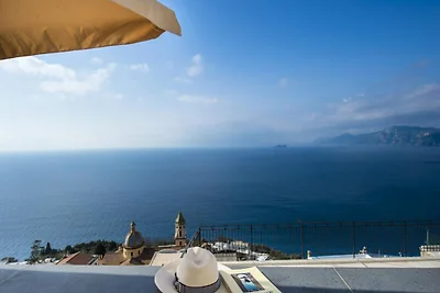 Villa a Praiano con vista sul mare di Capri