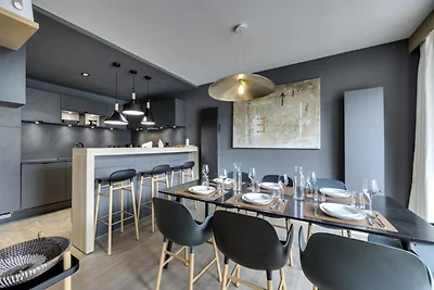 Apartment in Tignes mit Seeblick