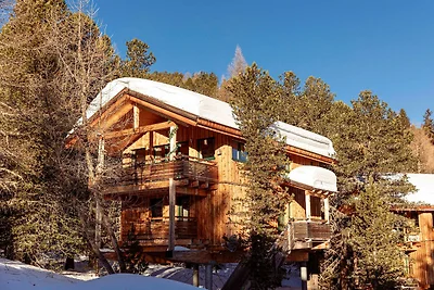 Großzügiges Chalet mit Whirlpool im Freien