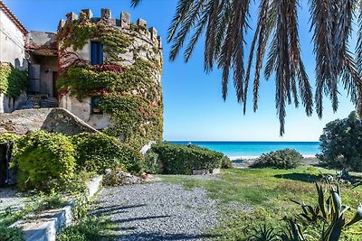 Wohnung mit Garten, direkt am Meer.