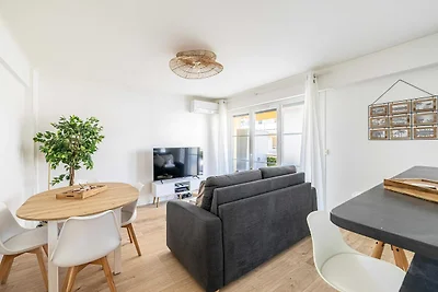 Urocze mieszkanie 1BR/4P - Antibes