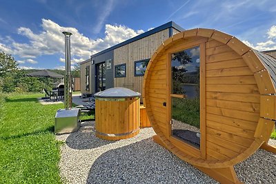 Vakantiedorp Seeblick - Tiny chalet met sauna...