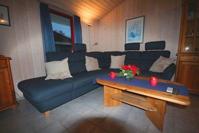 Vakantiehuis met sauna op vakantiepark Mirow
