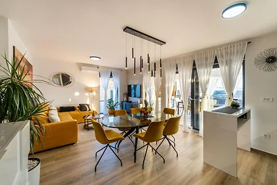 Ferienhaus in Podvrsje mit Meerblick