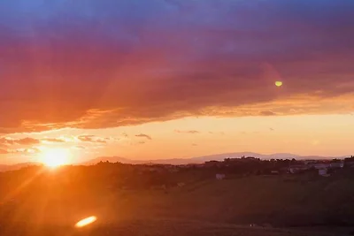 Zonsondergang Tenuta-Paradiso