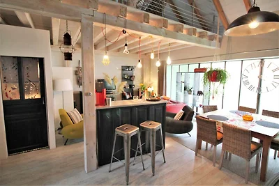Houten huis in Saint-Quirin met nordic bad