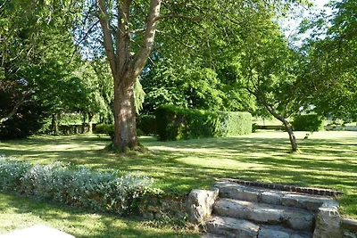 Herenhuis bij Somme-baai en Normandische kust