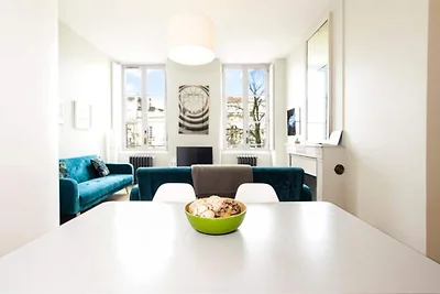 Herrliche Wohnung mit Gartenblick