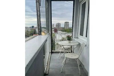 Appartement in Zagreb met balkon en...