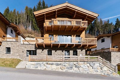 Chalet bij het skigebied met sauna