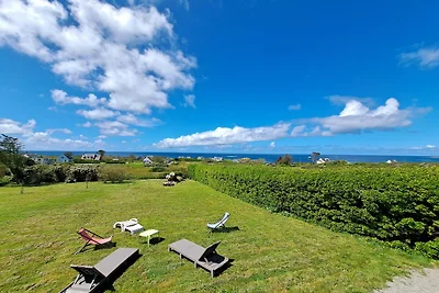 Panorama-Meerblick-Refugium in der Bretagne
