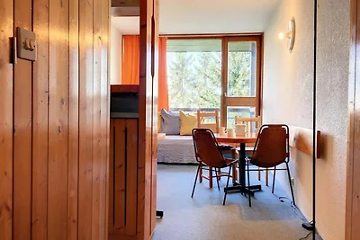 Apartment in Villards mit Blick auf das Tal