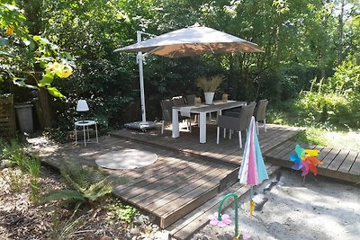 Chalet in einem Naturschutzgebiet mit Garten