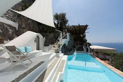 Villa a Praiano con vista sul tramonto