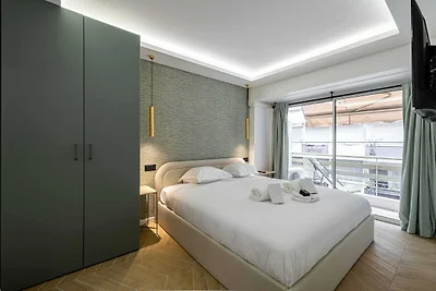 Elegantes Apt. mit Balkon, 1 Schlafzimmer/4 P...