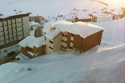 Ferienwohnung in Tignes mit Seeblick
