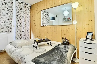 Wohnung in Tignes mit Seeblick