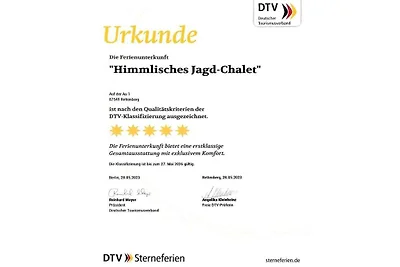 Himmlisches Jagd-Chalet