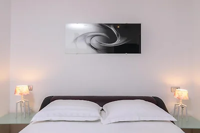 Apartment in Arbanija mit Sprudelbad