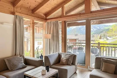 Chalet-Refugium mit Sauna in Wald