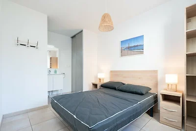 Wohnung in Valras Plage mit Pool