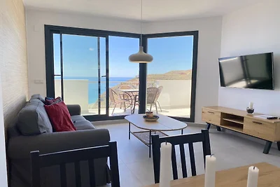 Wohnung in Nerja mit Meerblick und Pool