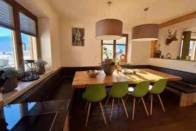Chalet con vista sulle montagne