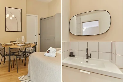 Lichte moderne studio vlakbij de Seine Parijs...