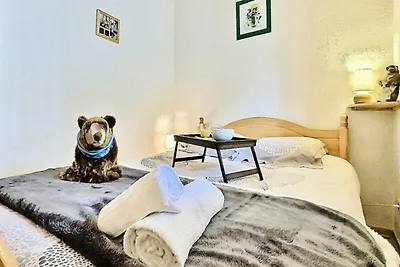 Apartment in Val d'Isère mit Bergblick