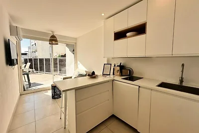 Wohnung in Grau-du-Roi mit Meerblickterrasse