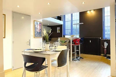 Parkplatz im Loft des Künstlers