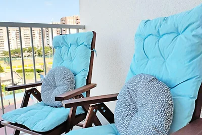 Appartement in Canet met uitzicht op het...